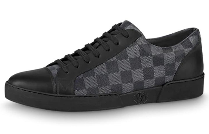 LOUIS VUITTON DAMIER GRAPHITE MATCH UP SNEAKERS
