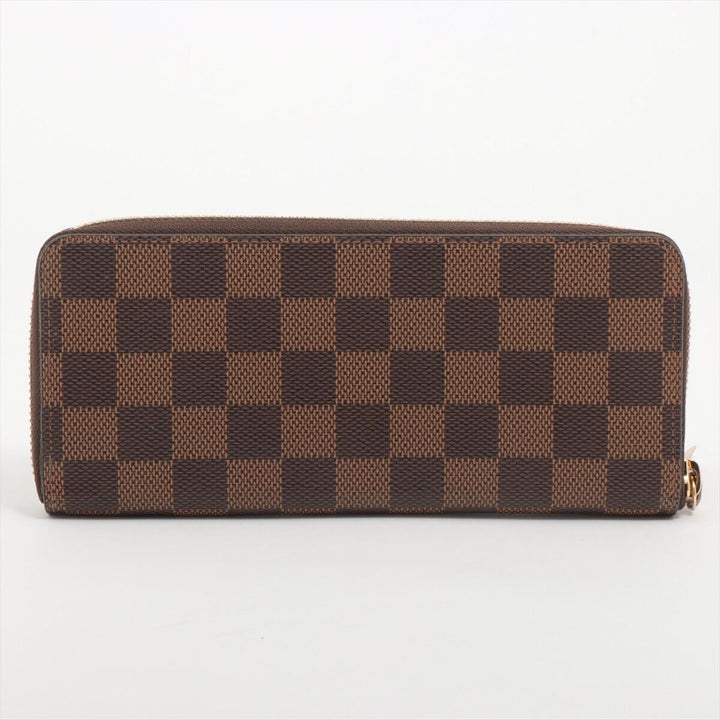 LOUIS VUITTON PORTEFEUILLE CLÉMENCE WALLET DAMIER EBENY ROSE BALLERINE