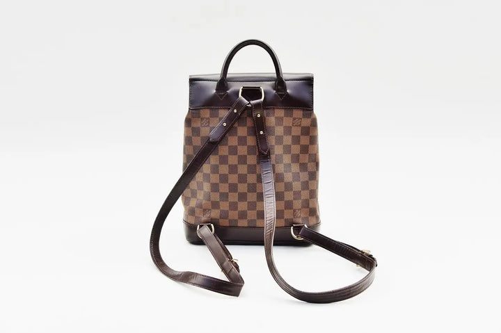 LOUIS VUITTON DAMIER EBENE SOHO BACKPACK