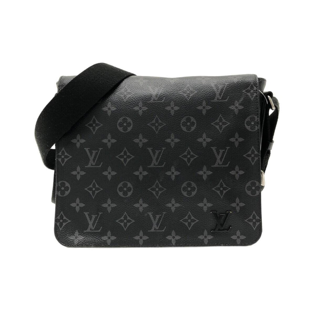 LOUIS VUITTON MONOGRAM ECLIPSE DISTRICT PM MESSENGER BAG