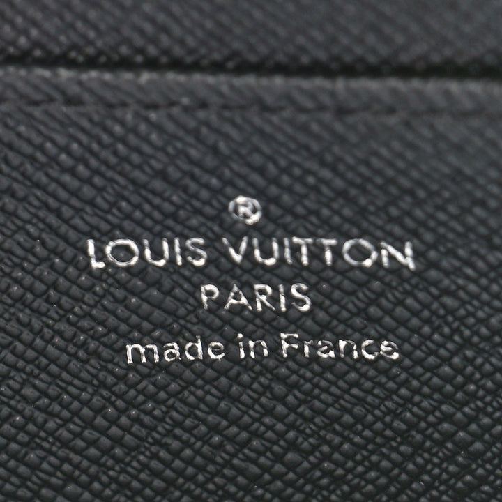 LOUIS VUITTON EPI LEATHER SMALL ZIPPY WALLET NOIR
