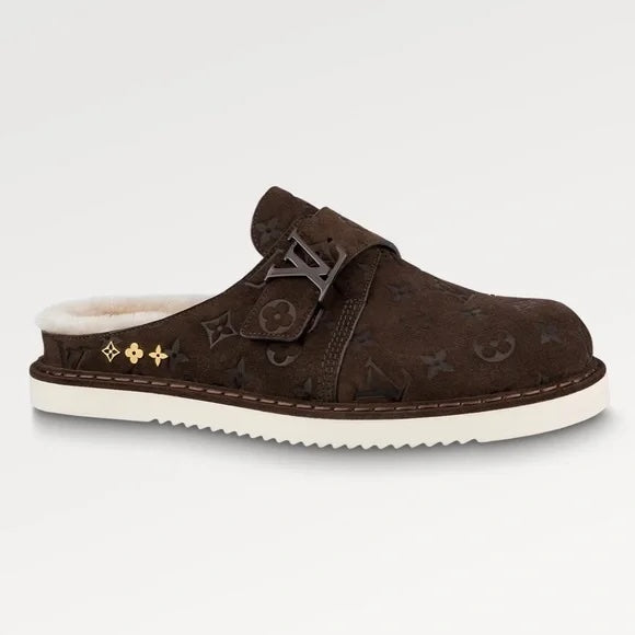 LOUIS VUITTON EASY FUR LINING MONOGRAM MULES – Caroline display picture 1