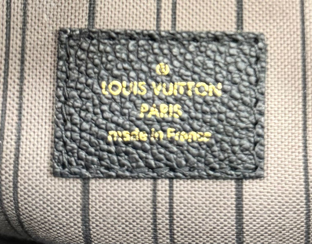 LOUIS VUITTON MONOGRAM EMPREINTE LEATHER MONTAIGNE MM BAG