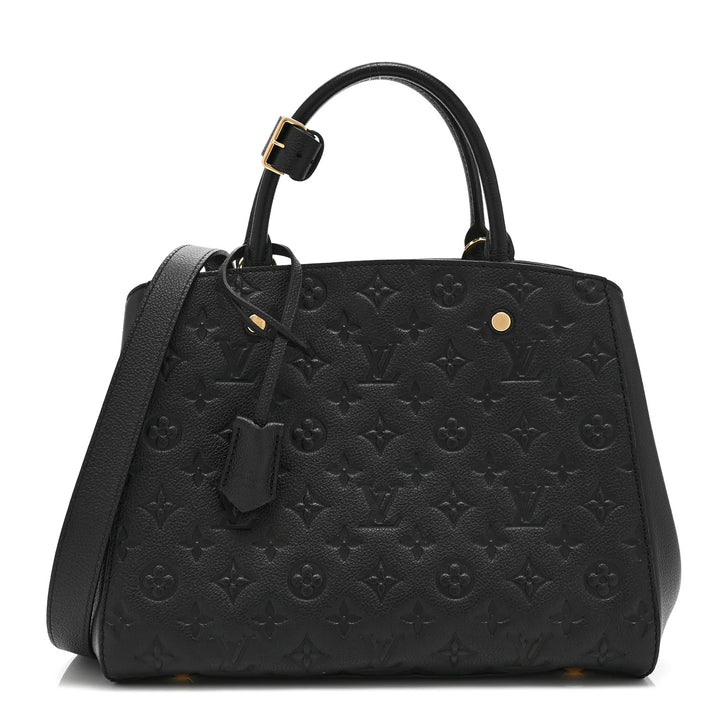 LOUIS VUITTON MONOGRAM EMPREINTE LEATHER MONTAIGNE MM BAG