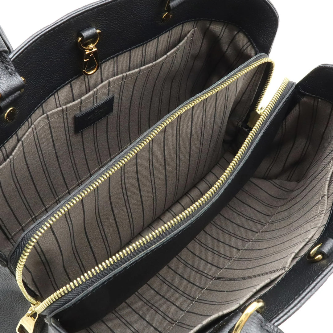LOUIS VUITTON MONOGRAM EMPREINTE LEATHER MONTAIGNE MM BAG