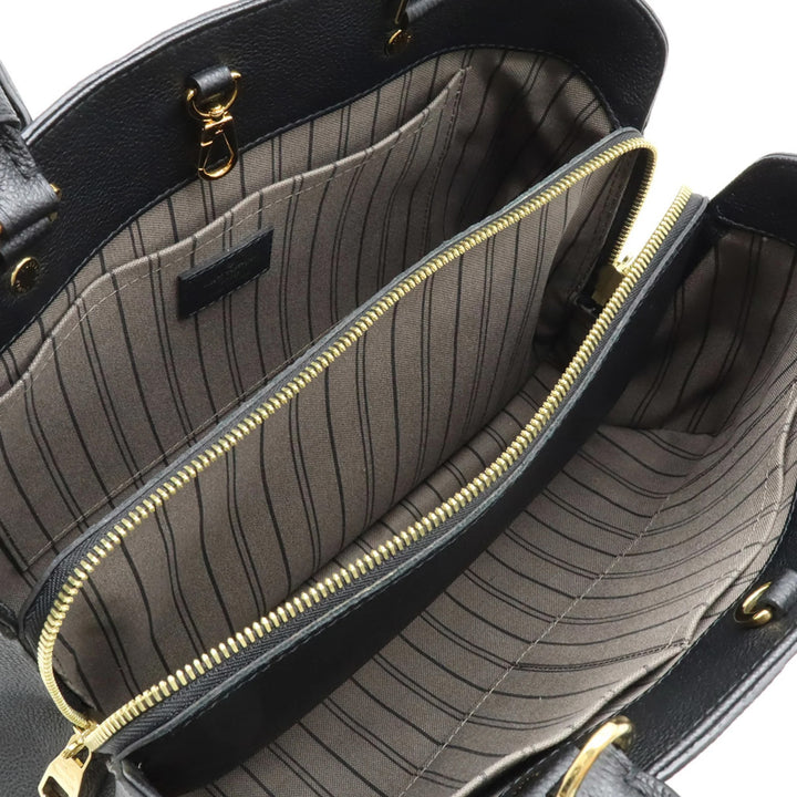 LOUIS VUITTON MONOGRAM EMPREINTE LEATHER MONTAIGNE MM BAG