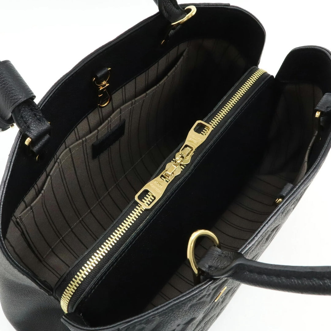 LOUIS VUITTON MONOGRAM EMPREINTE LEATHER MONTAIGNE MM BAG