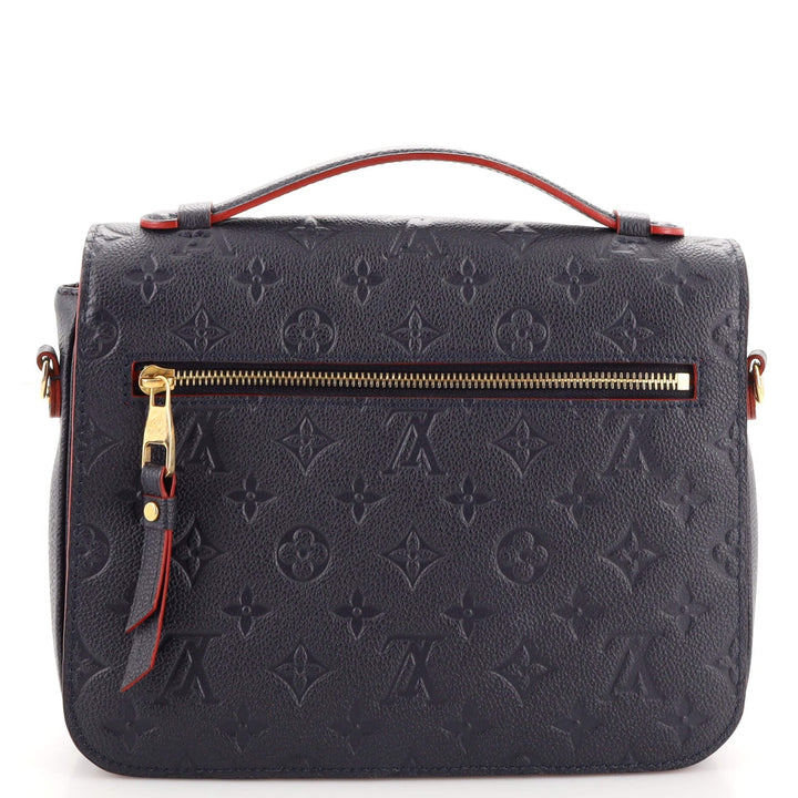LOUIS VUITTON EMPREINTE LEATHER POCHETTE MÉTIS CROSSBODY BAG