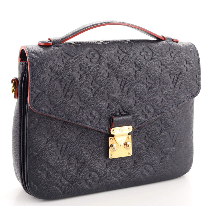 LOUIS VUITTON EMPREINTE LEATHER POCHETTE MÉTIS CROSSBODY BAG