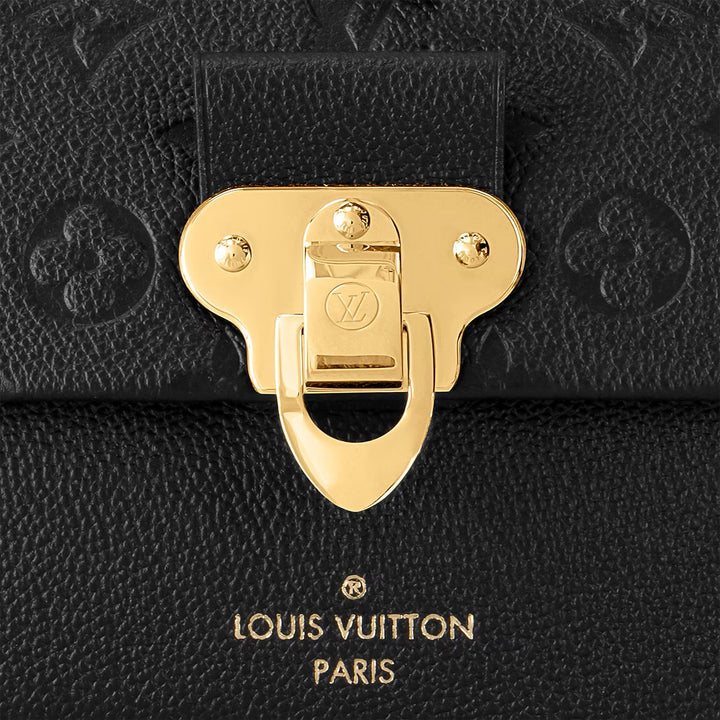 LOUIS VUITTON EMPREINTE LEATHER VAVIN MONOGRAM SHOULDER BAG