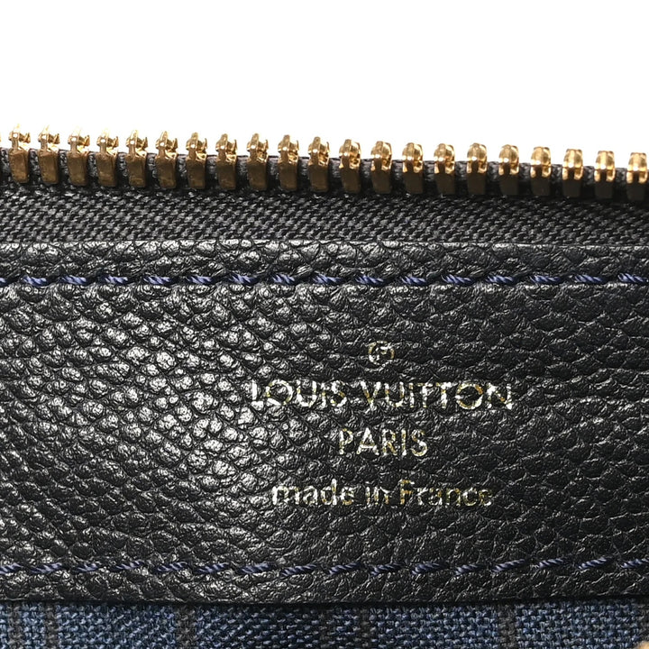 LOUIS VUITTON EMPREINTE LEATHER PETILLANTE INFINI CLUTCH BAG