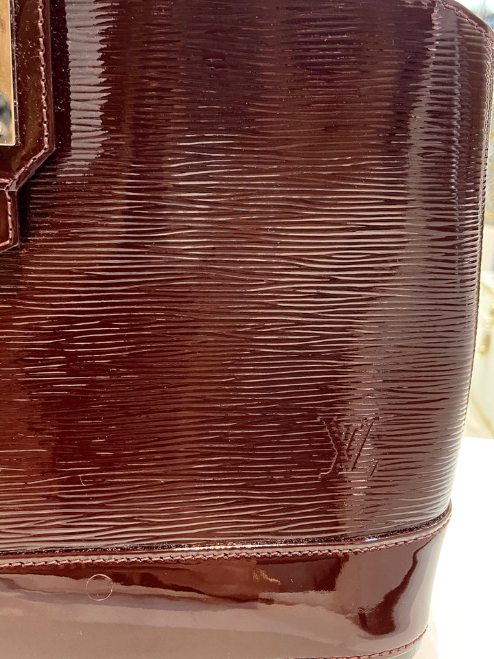 LOUIS VUITTON ELECTRIC EPI LEATHER MIRABEAU PM HANDBAG