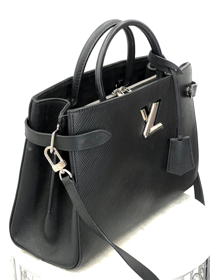 LOUIS VUITTON EPI LEATHER TWIST MM TOTE BAG