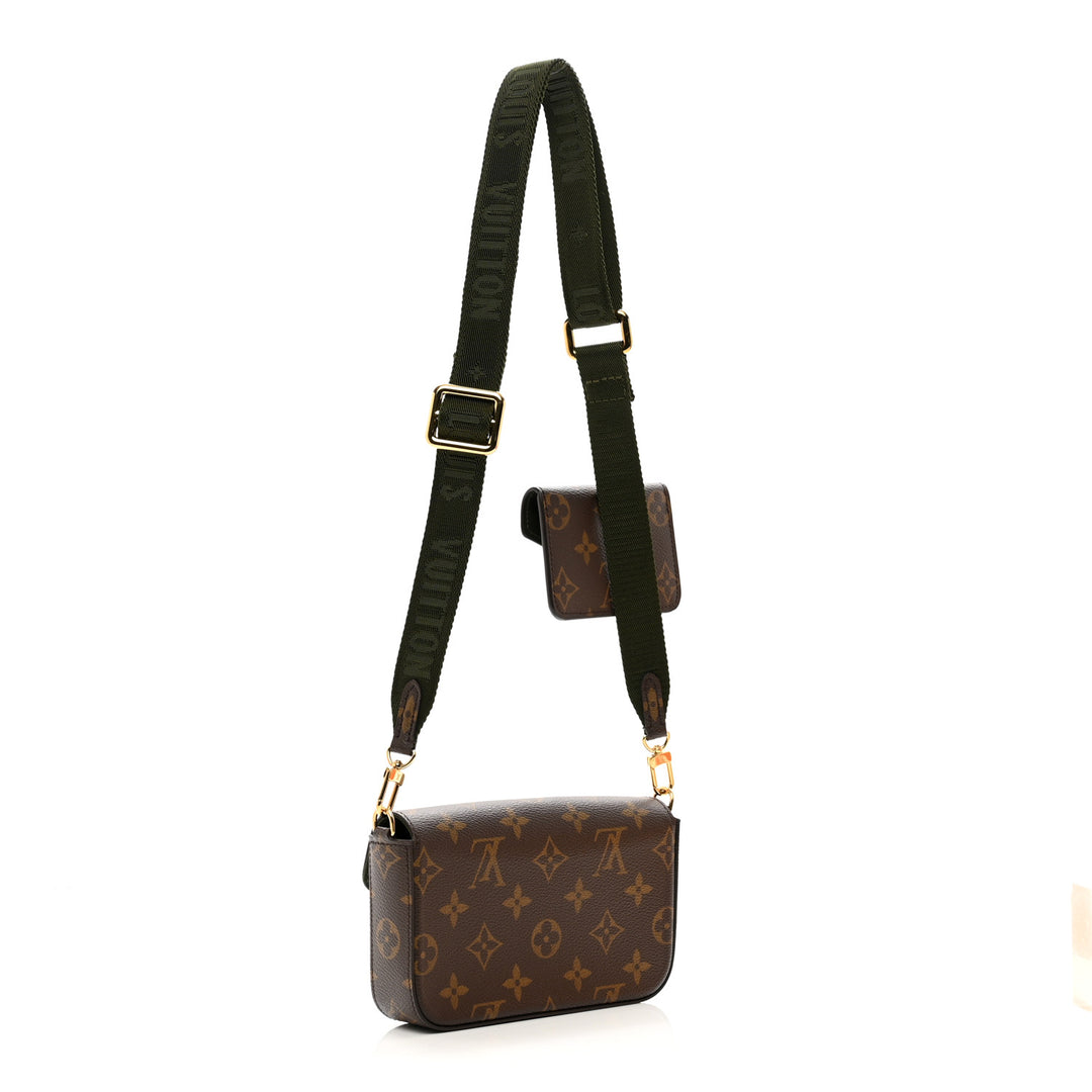 LOUIS VUITTON FELICIE STRAP &amp; GO MONOGRAM POCHETTE CROSSBODY
