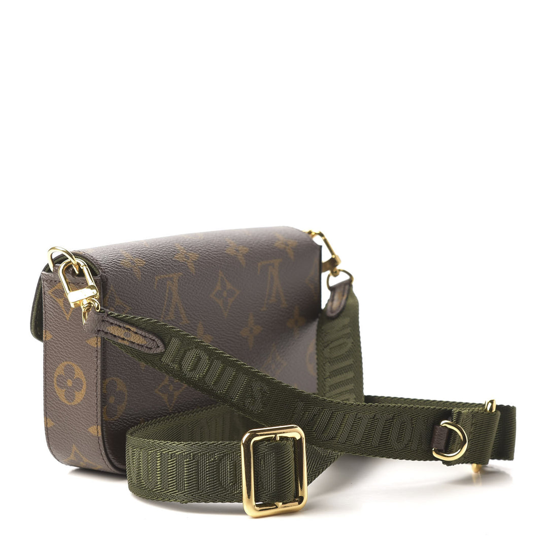 LOUIS VUITTON FELICIE STRAP &amp; GO MONOGRAM POCHETTE CROSSBODY