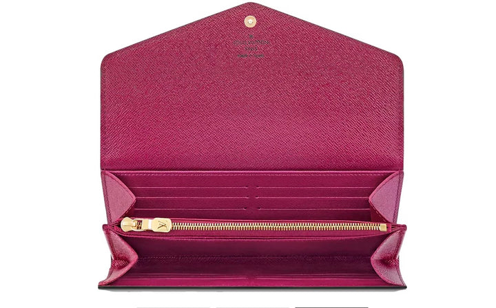 LOUIS VUITTON MONOGRAM SARAH WALLET FUCHSIA