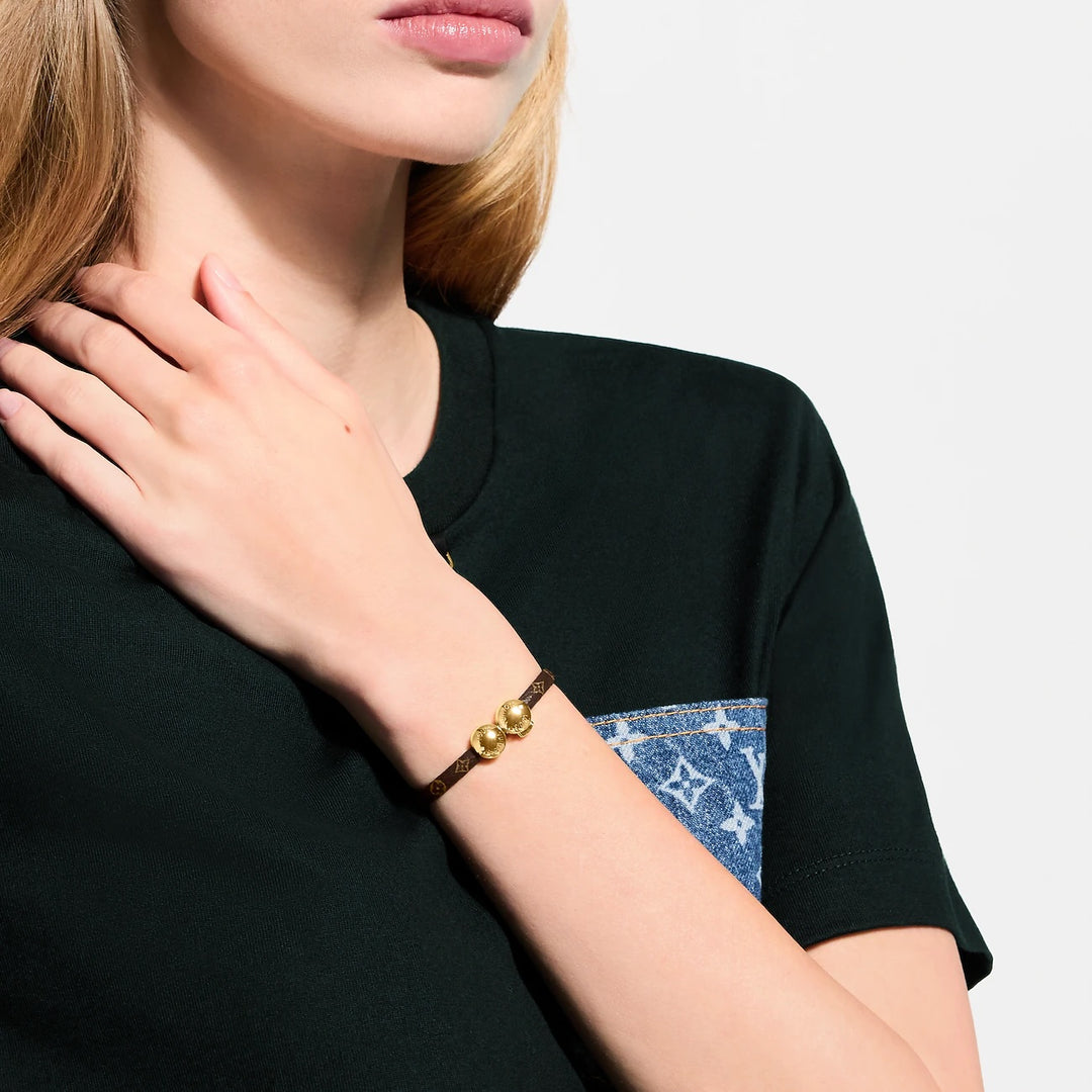 LOUIS VUITTON HISTORIC MINI MONOGRAM BRACELET
