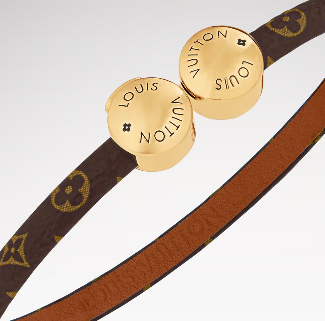 LOUIS VUITTON HISTORIC MINI MONOGRAM BRACELET