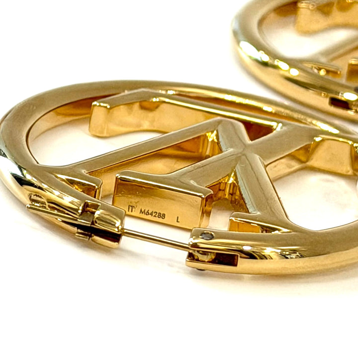 LOUIS VUITTON LOUISE HOOP EARRINGS