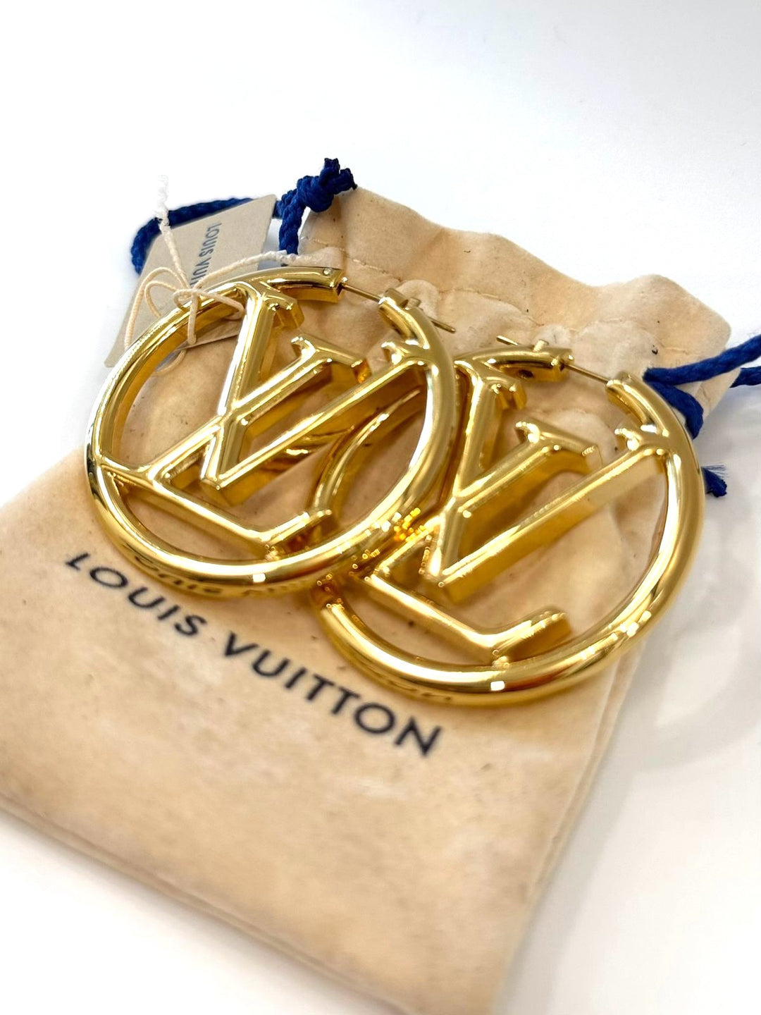 LOUIS VUITTON LOUISE HOOP EARRINGS