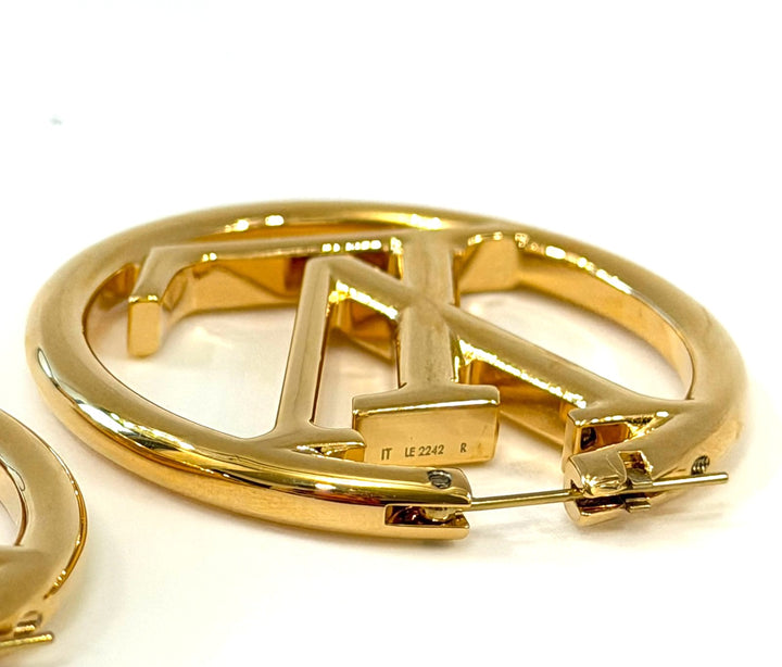 LOUIS VUITTON LOUISE HOOP EARRINGS