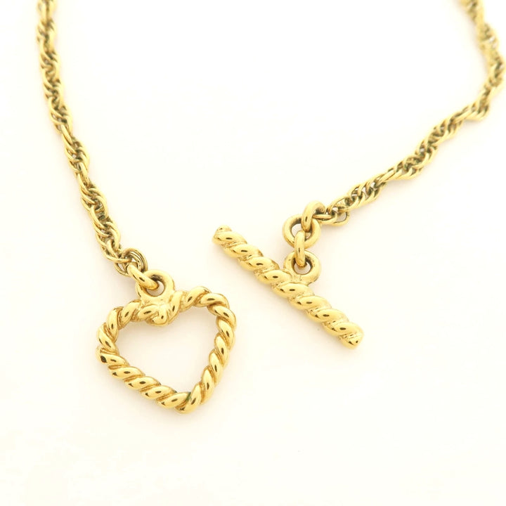 LOUIS VUITTON SWEET MONOGRAM IN MY HEART NECKLACE