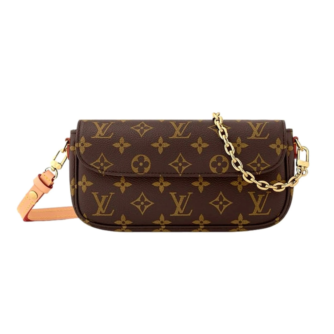 LOUIS VUITTON IVY MONOGRAM WALLET ON CHAIN CROSSBODY BAG