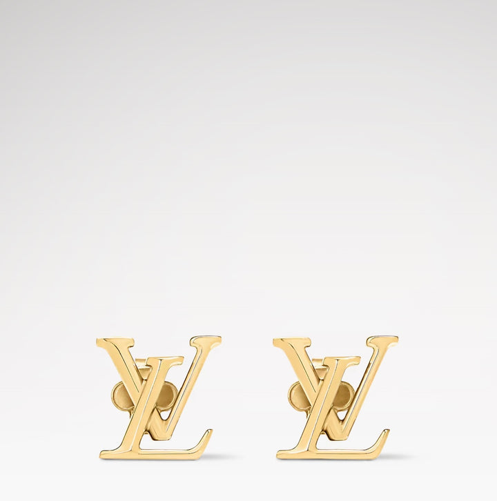 LOUIS VUITTON LV INITIALS ICONIC STUD EARRINGS
