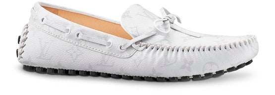 Louis Vuitton White Loafers for Women