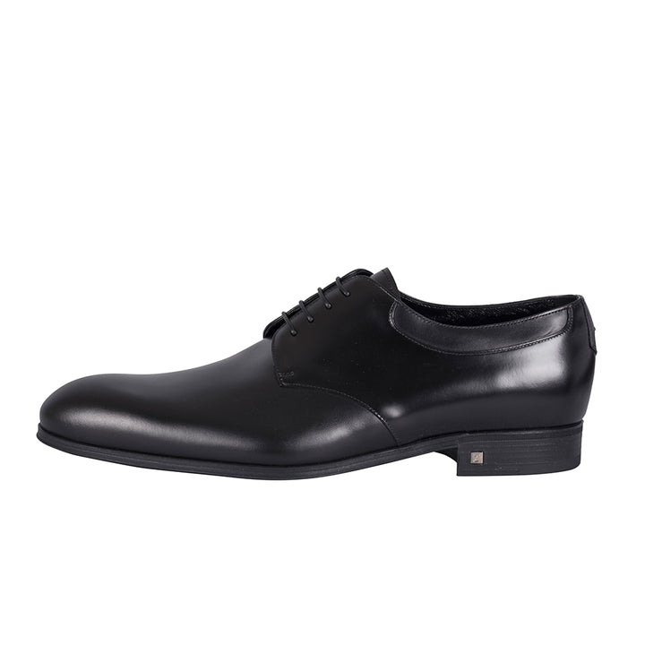 LOUIS VUITTON CALFSKIN LEATHER LACE UP DERBY SHOES