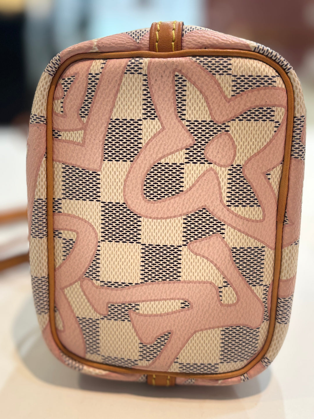 LOUIS VUITTON LIMITED EDITION DAMIER AZUR TAHITIENNE NANO NOÉ BAG