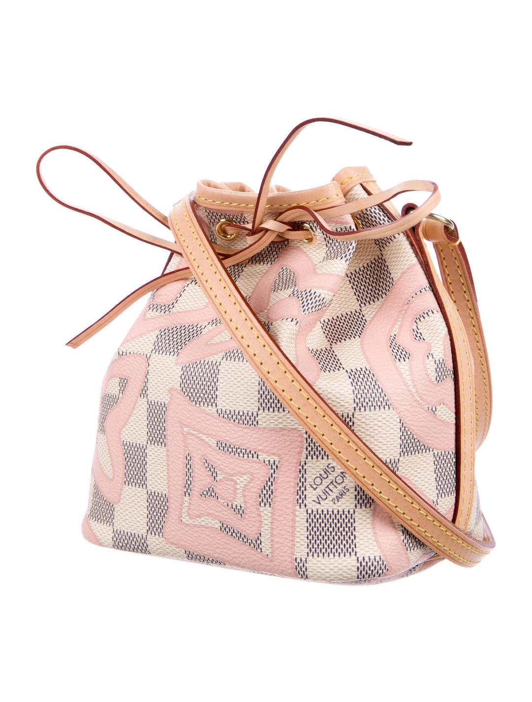 LOUIS VUITTON LIMITED EDITION DAMIER AZUR TAHITIENNE NANO NOÉ BAG