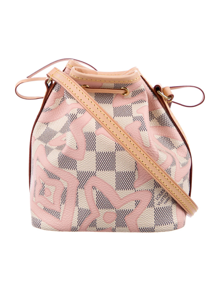 LOUIS VUITTON LIMITED EDITION DAMIER AZUR TAHITIENNE NANO NOÉ BAG