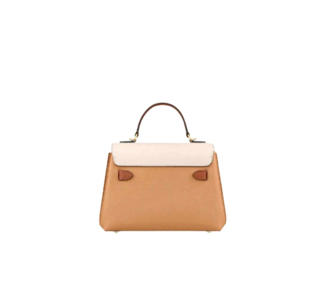 LOUIS VUITTON LOCKME EVER BB CALFSKIN LEATHER SHOULDER BAG