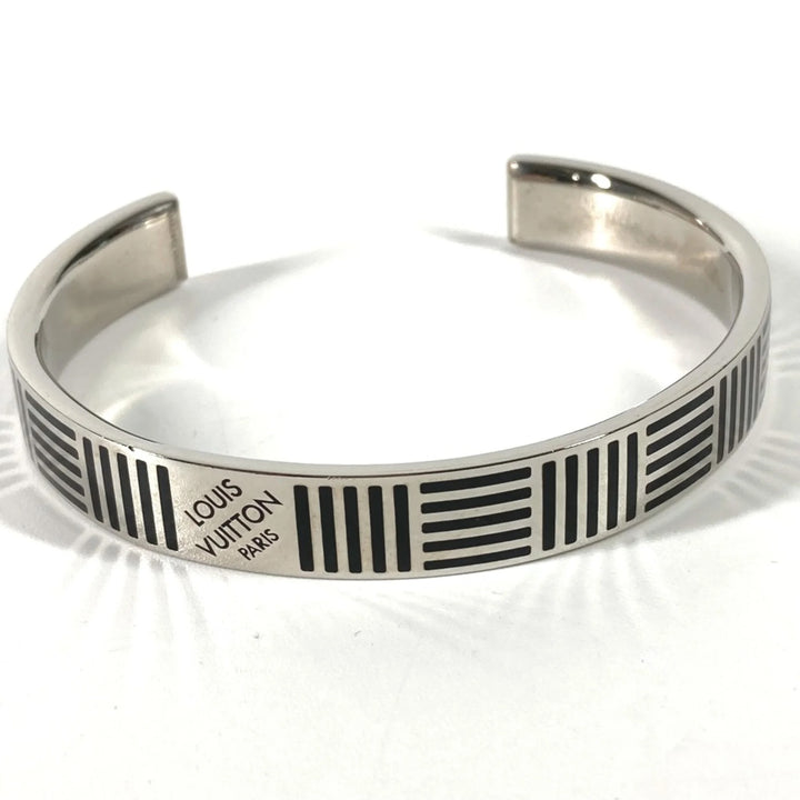 LOUIS VUITTON BRASS DAMIER STYLE CUFF BRACELET