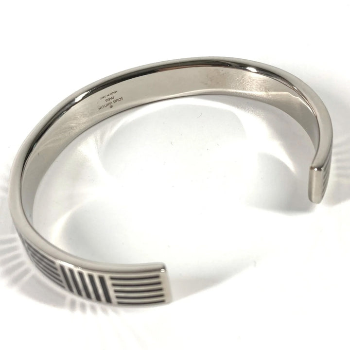 LOUIS VUITTON BRASS DAMIER STYLE CUFF BRACELET