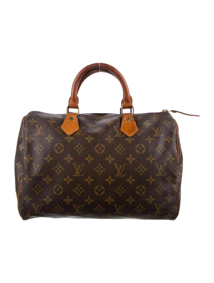LOUIS VUITTON MONOGRAM SPEEDY 30 VINTAGE HANDBAG