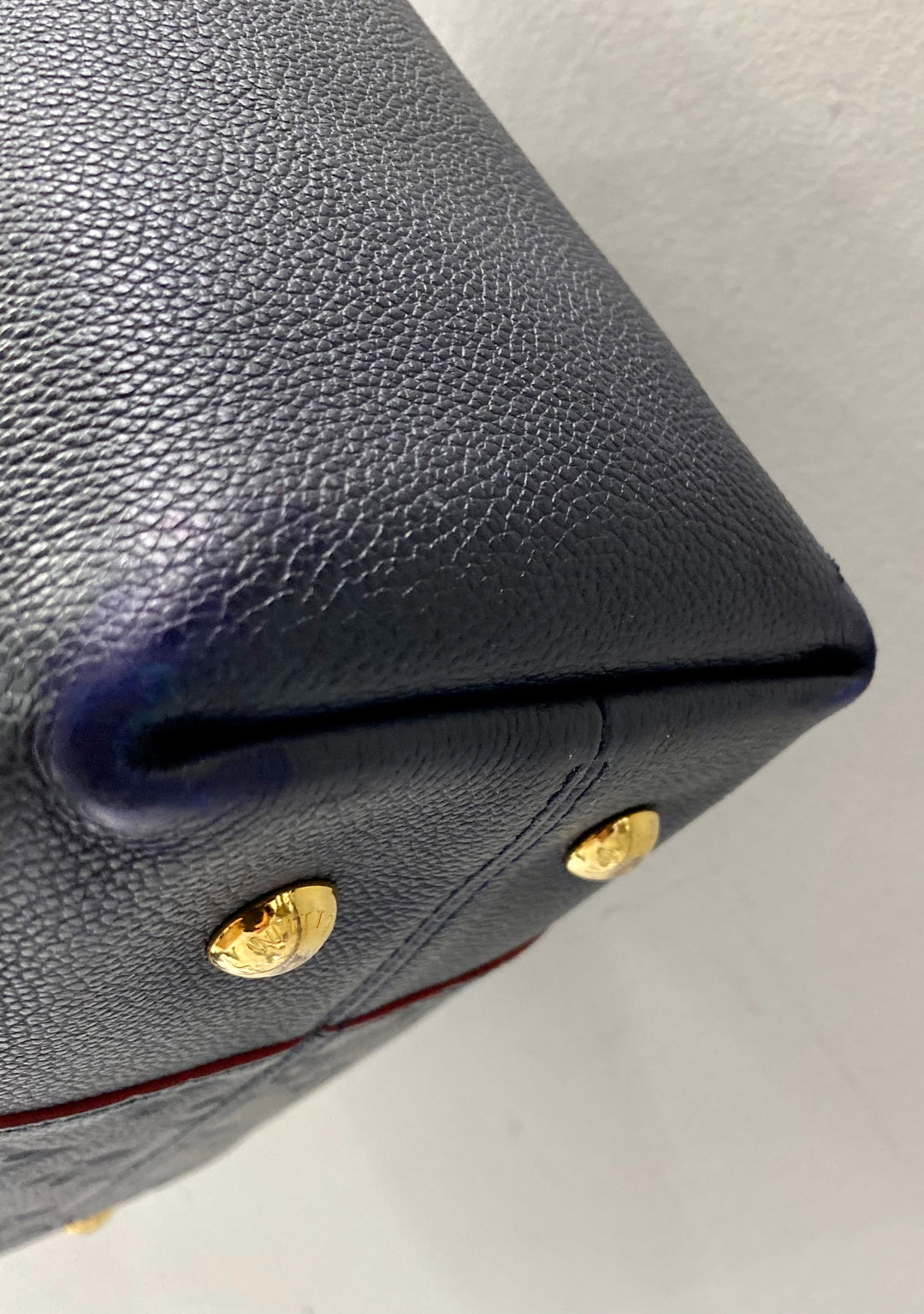 LOUIS VUITTON MONOGRAM EMPREINTE MÉLIE BAG MARINE ROUGE