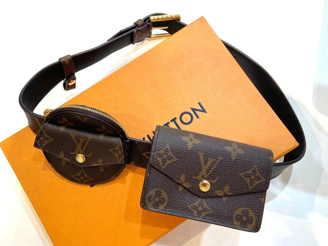LOUIS VUITTON MONOGRAM 30MM DAILY MULTI POCKET BELT BAG