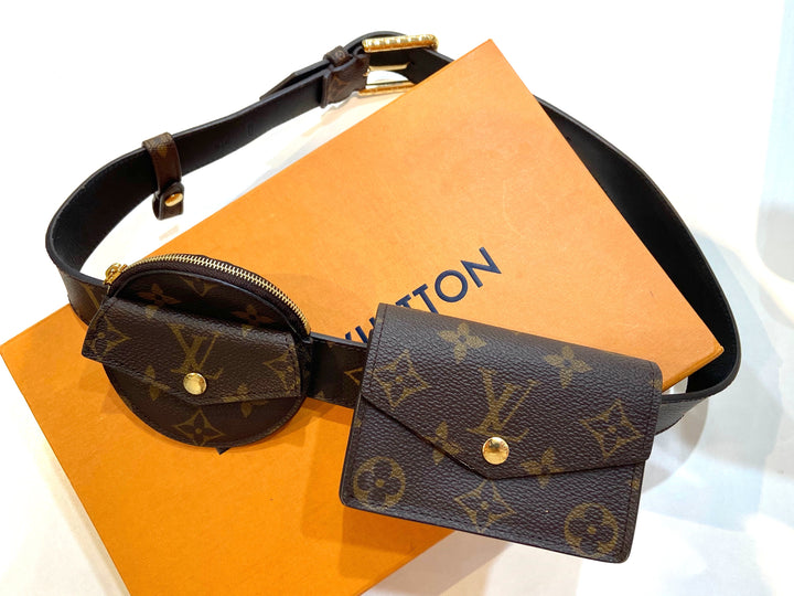 LOUIS VUITTON MONOGRAM 30MM DAILY MULTI POCKET BELT BAG