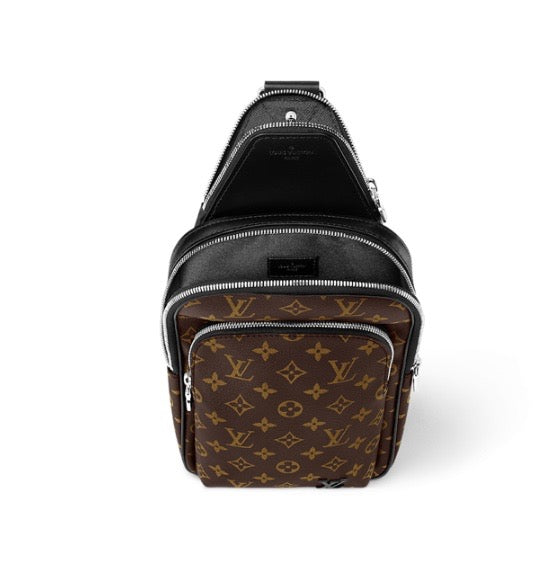 LOUIS VUITTON MONOGRAM MACASSAR AVENUE SLINGBAG
