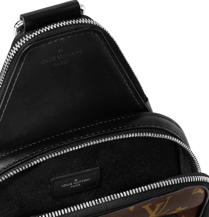 LOUIS VUITTON MONOGRAM MACASSAR AVENUE SLINGBAG