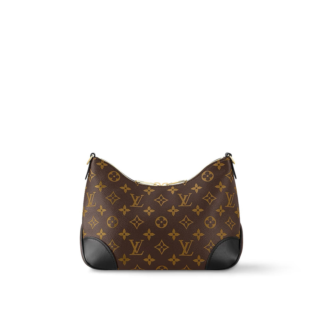 LOUIS VUITTON MONOGRAM BOULOGNE NM NOIR SHOULDER BAG