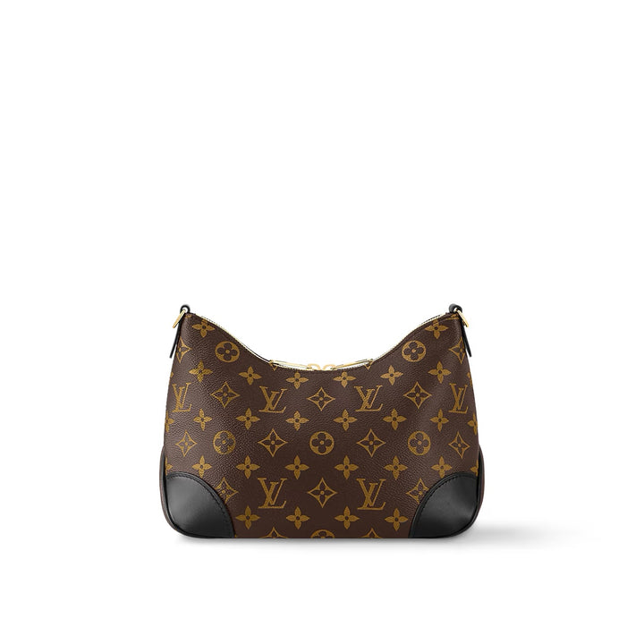LOUIS VUITTON MONOGRAM BOULOGNE NM NOIR SHOULDER BAG