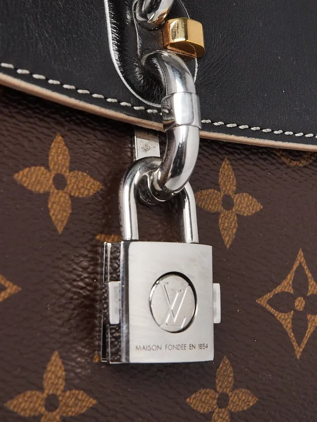 LOUIS VUITTON MONOGRAM CANVAS &amp; CALFSKIN CHAIN IT PM BAG