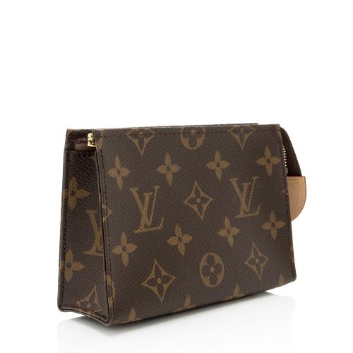 LOUIS VUITTON MONOGRAM TOILETRY POUCH CLUTCH 19