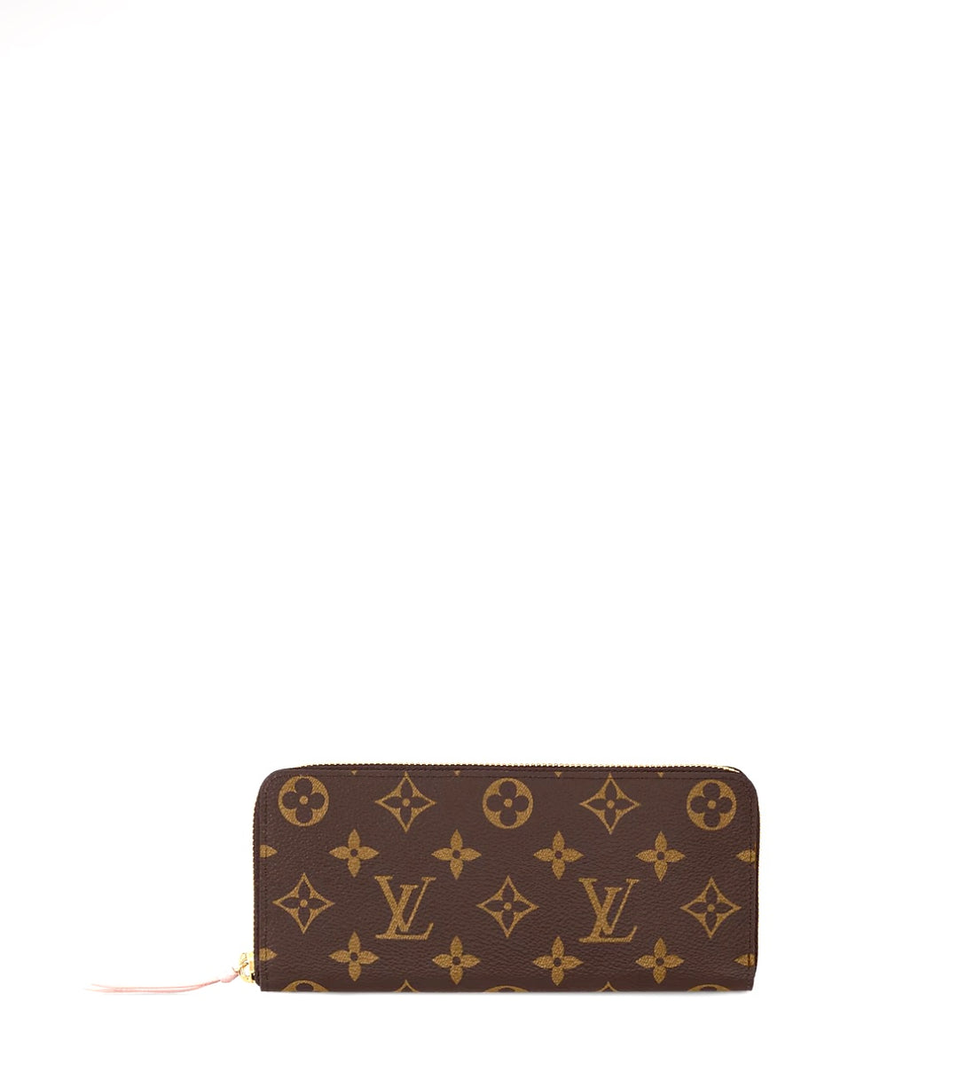 LOUIS VUITTON MONOGRAM CLÉMENCE ZIPPY WALLET – ROSE BALLERINE