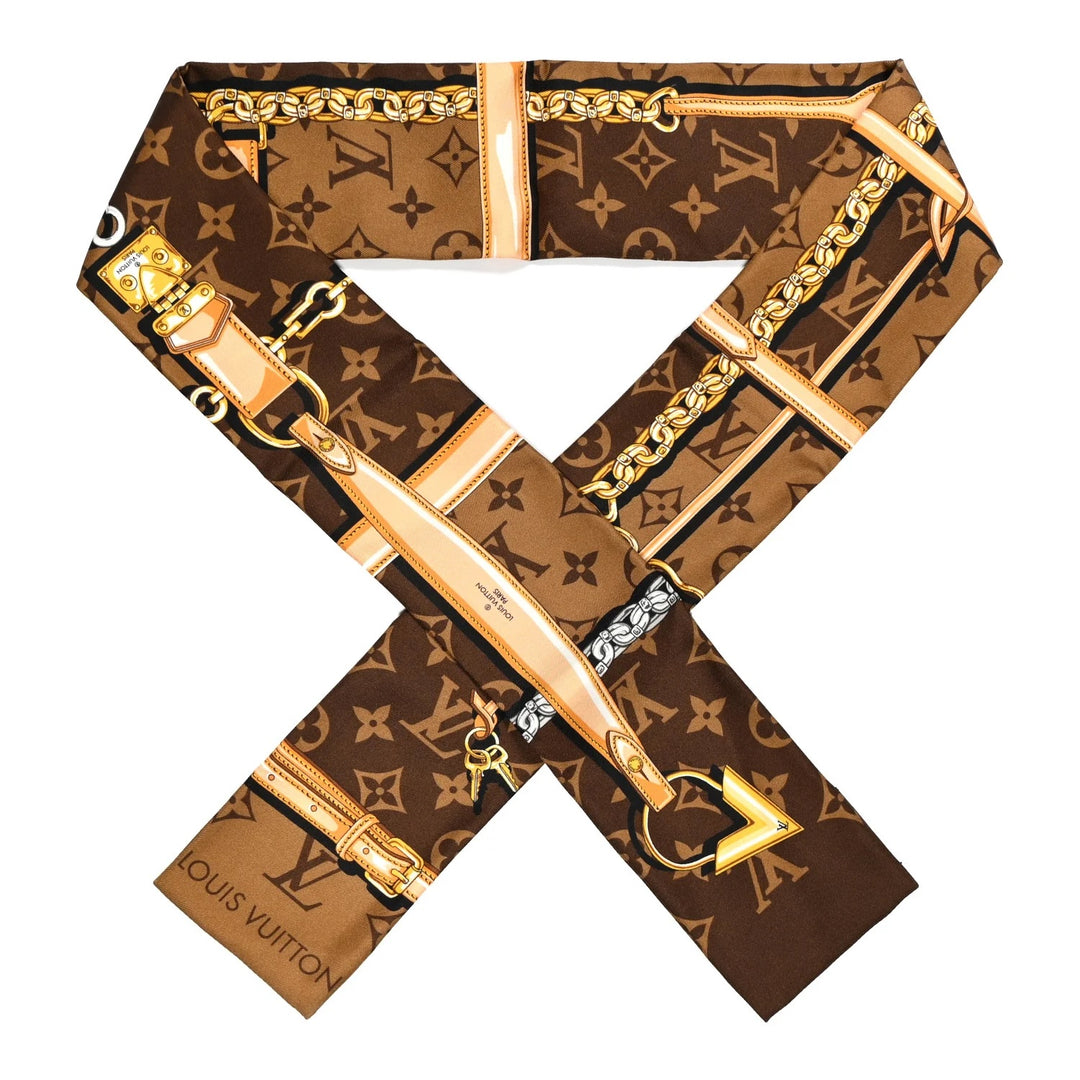 LOUIS VUITTON MONOGRAM CONFIDENTIAL SILK BANDEAU