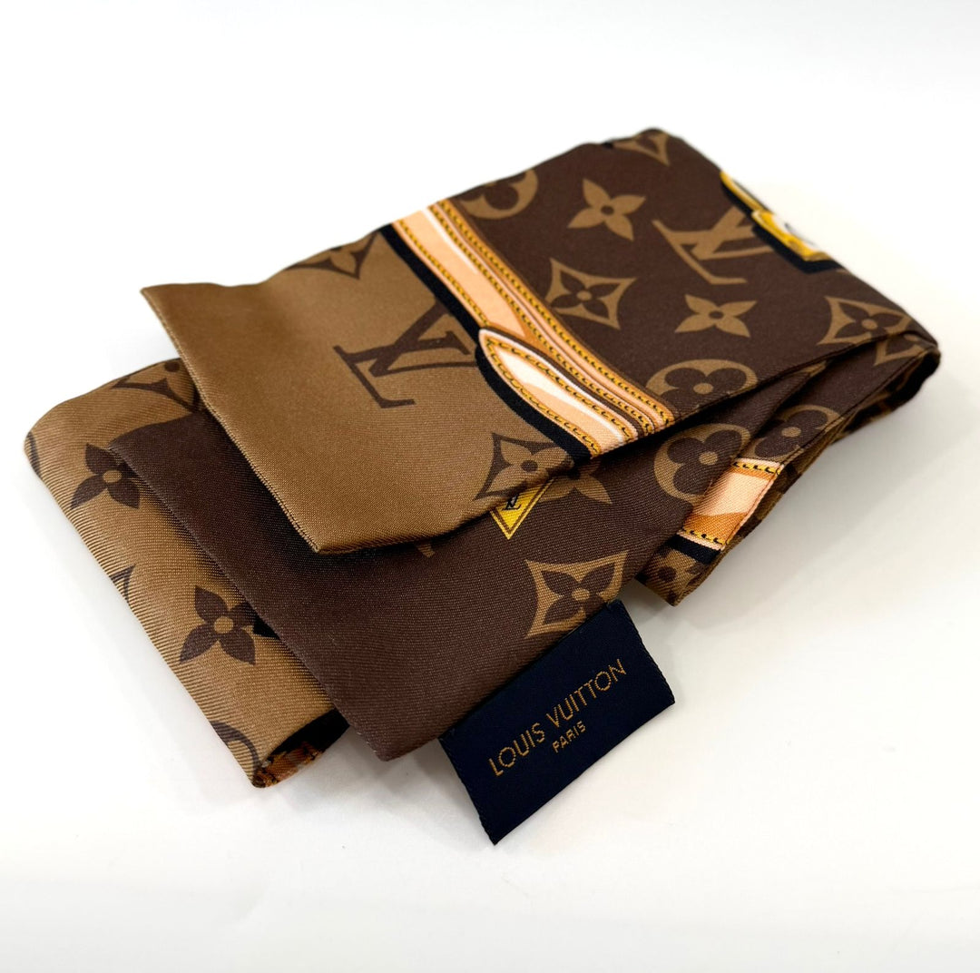LOUIS VUITTON MONOGRAM CONFIDENTIAL SILK BANDEAU