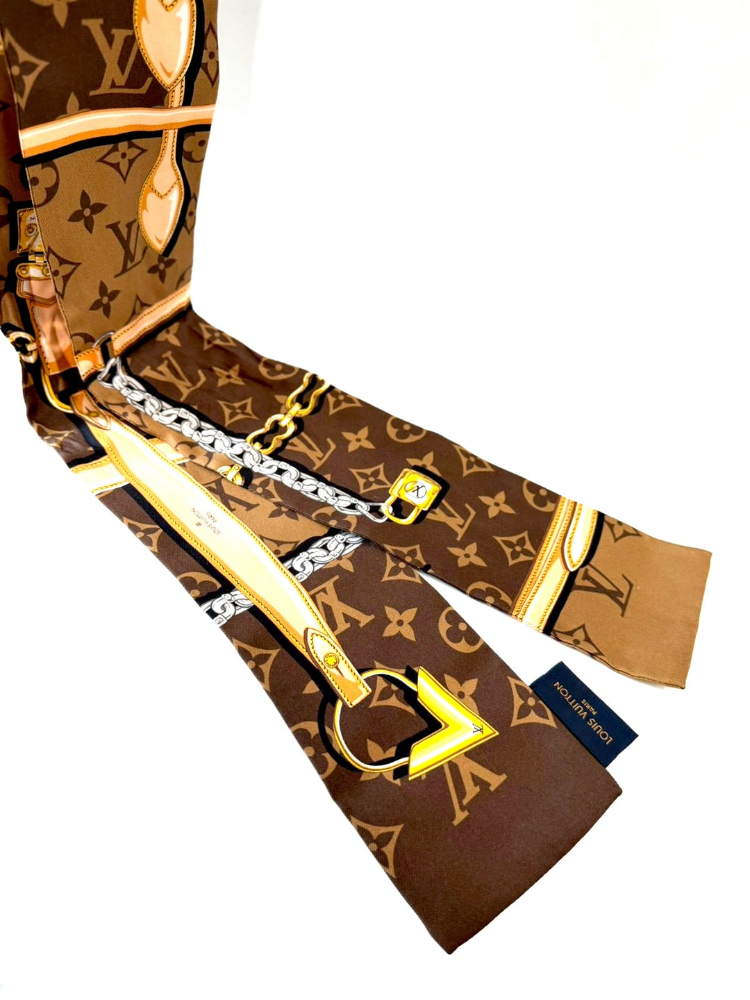LOUIS VUITTON MONOGRAM CONFIDENTIAL SILK BANDEAU